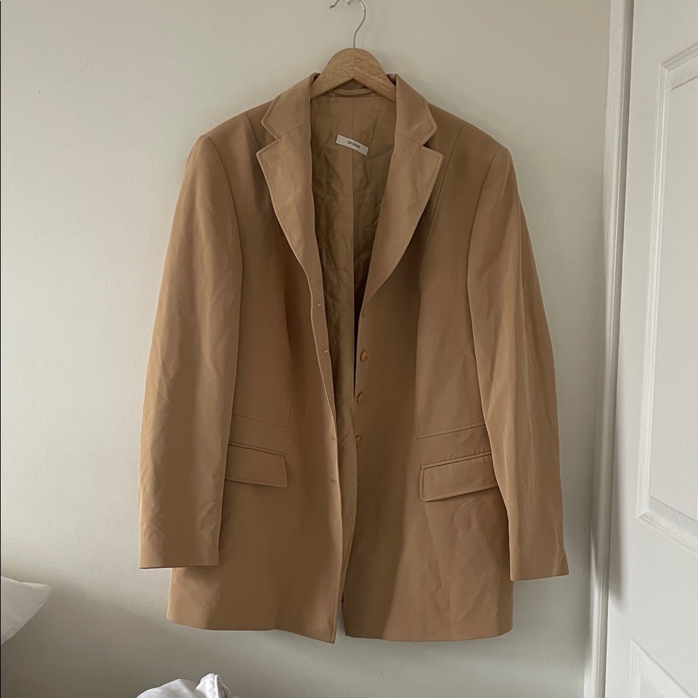 Tan Blazer Jacket